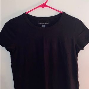 American Eagle Short Sleeve Semi Cropped Shirt